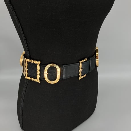 CHANEL (シャネル) ヴィンテージ 31 RUE CAMBON ココマーク バックル ベルト