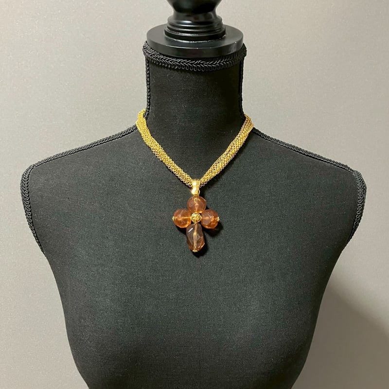 CHANEL (シャネル) ヴィンテージ グリポア カラーストーン ココマーク