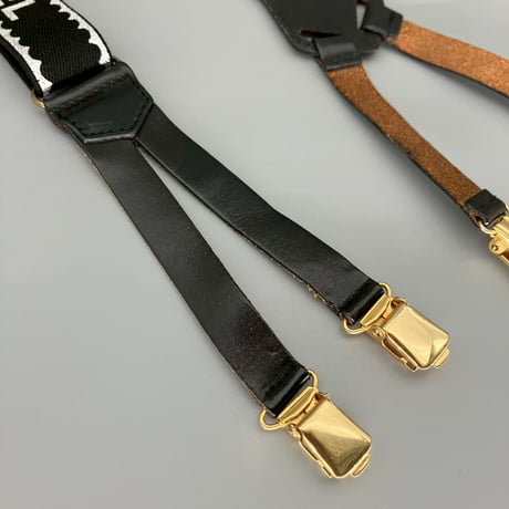 CHANEL (シャネル) ヴィンテージ ココマーク ロゴ サスペンダー