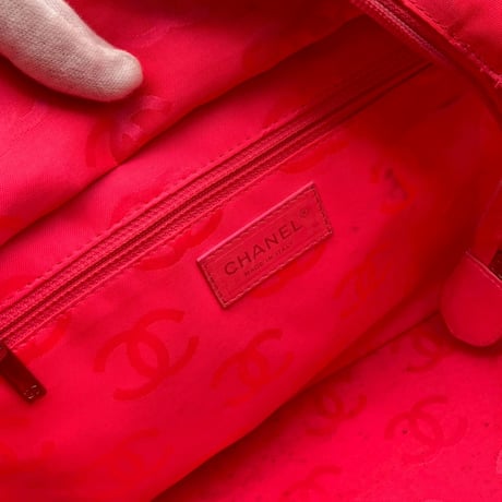 CHANEL (シャネル) ヴィンテージ マトラッセ カンボンライン ココマーク ハンドバッグ トートバッグ