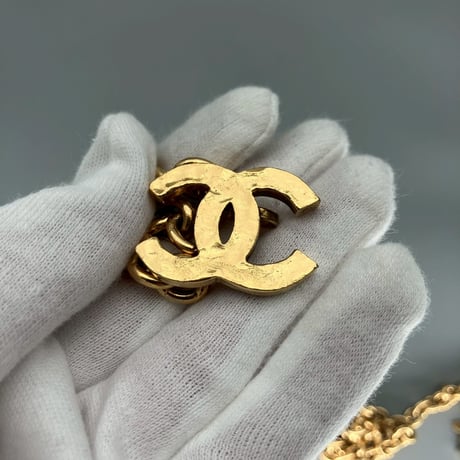 CHANEL (シャネル) ヴィンテージ ココマーク チェーンベルト