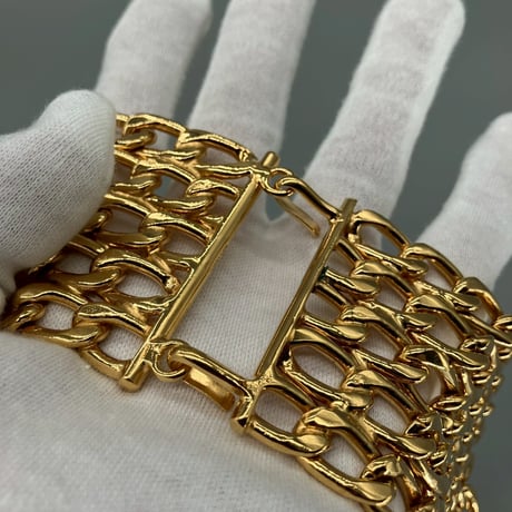 CHANEL (シャネル) ヴィンテージ 5連チェーン ネックレス