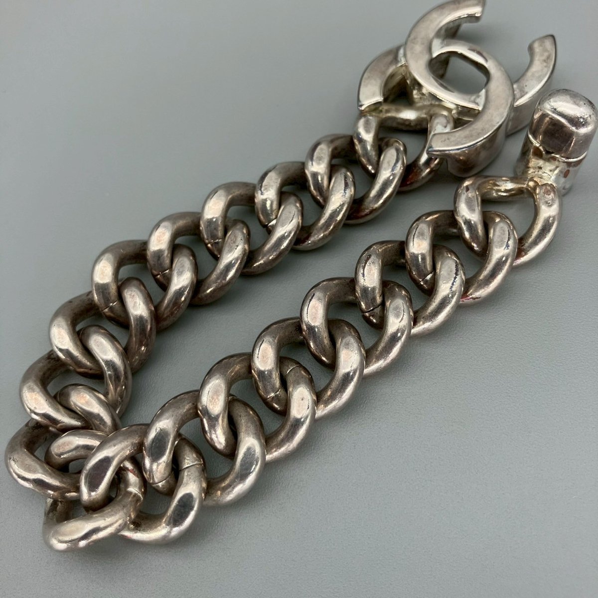 シャネル ヴィンテージ ブレスレット CHANEL (シャネル) ヴィンテージ ターンロック ココマーク