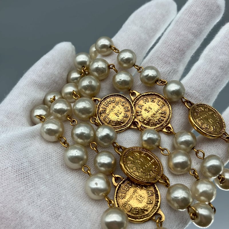 CHANEL (シャネル) ヴィンテージ 31 RUE CAMBON パール ネックレス |