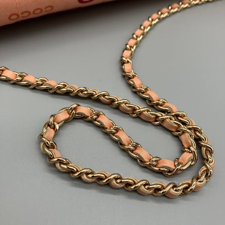 CHANEL (シャネル) ヴィンテージ チョコバー キャンバス ココマーク COCO ターンロック ショルダーバッグ