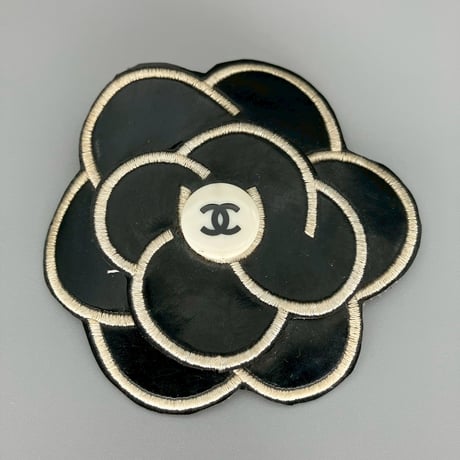 CHANEL (シャネル) ヴィンテージ カメリア ココマーク ブローチ