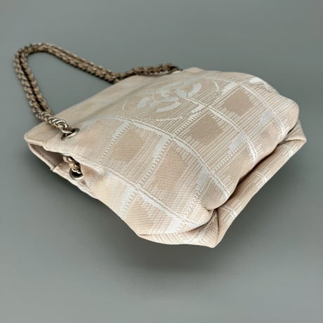 CHANEL (シャネル) ヴィンテージ ニュートラベルライン ターンロック ココマーク ミニバッグ ハンドバッグ
