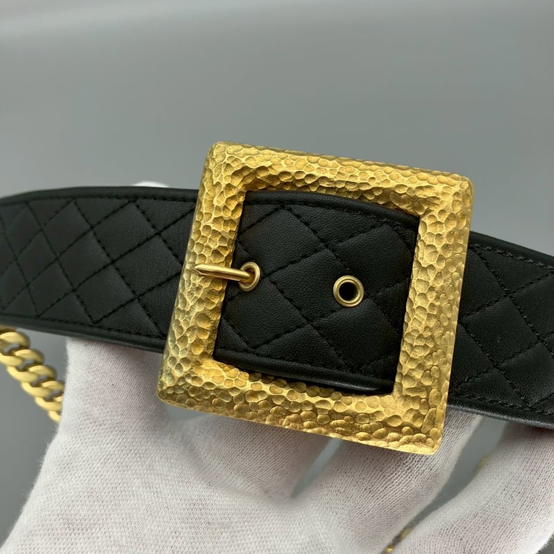 CHANEL (シャネル) ヴィンテージ マトラッセ チェーン ベルト