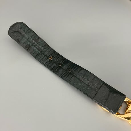 CHANEL (シャネル) ヴィンテージ チェーン レザー ベルト
