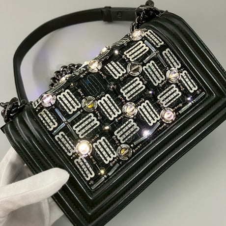 CHANEL (シャネル) 電球 LED ココマーク ショルダーバッグ