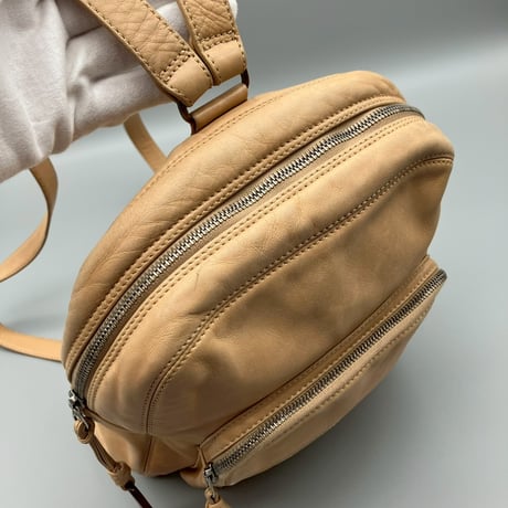 CHANEL (シャネル) ヴィンテージ デカココ ココマーク ベージュ リュックサック バックパック
