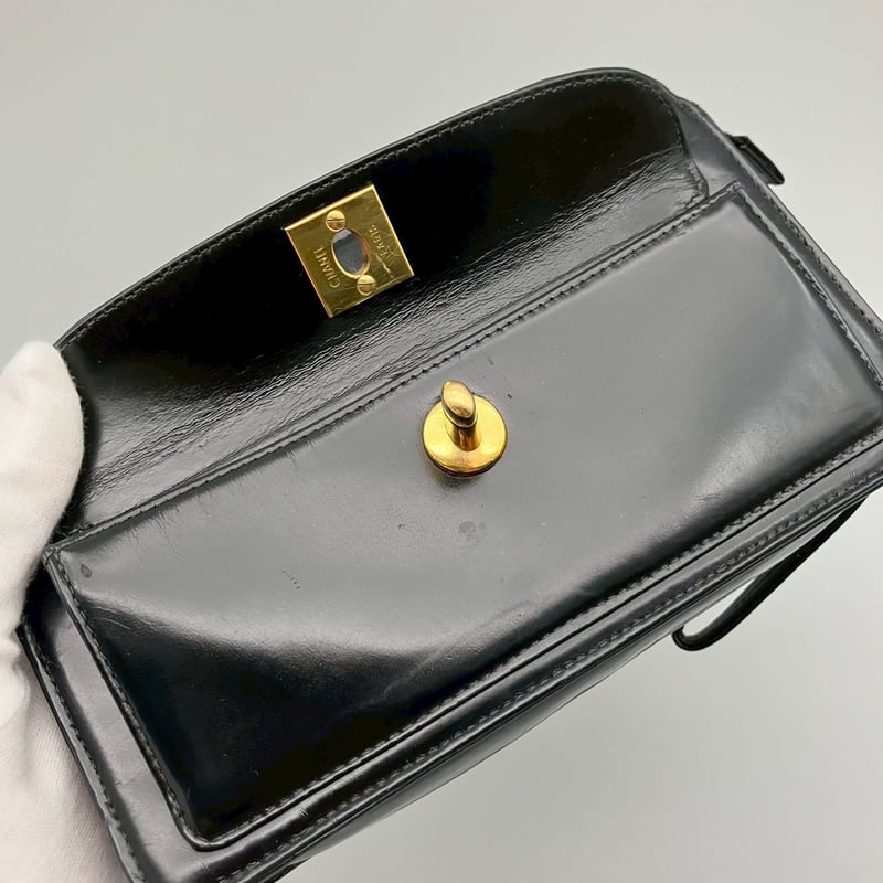 j*5様 CHANEL バニティバッグ　ココマーク ターンロック　傷、汚れ等多数 CHANEL バニティバッグ ココマーク ターンロック 傷、汚れ等多数