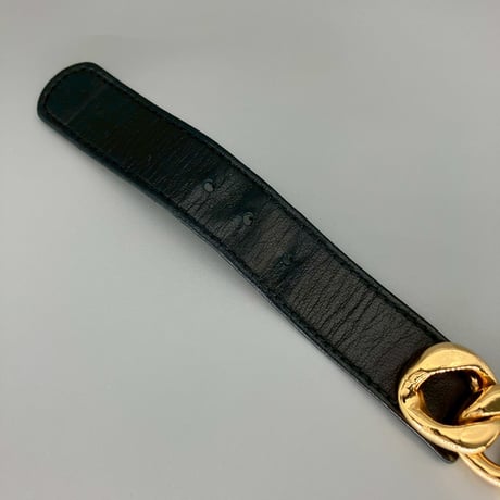 CHANEL (シャネル) ヴィンテージ チェーン レザー ベルト