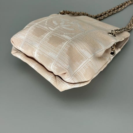 CHANEL (シャネル) ヴィンテージ ニュートラベルライン ターンロック ココマーク ミニバッグ ハンドバッグ