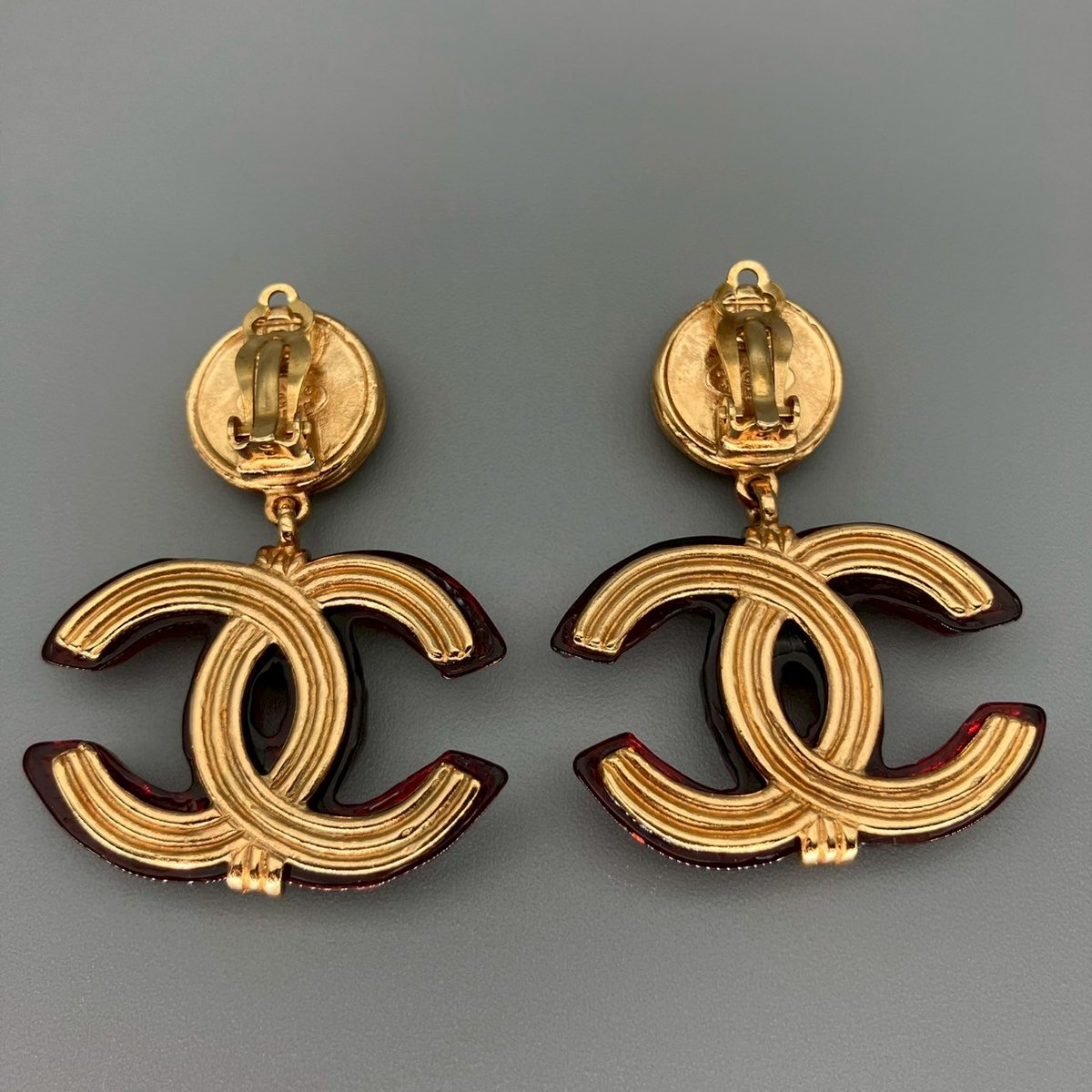 CHANEL (シャネル) ヴィンテージ グリポア カラーストーン