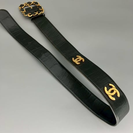 CHANEL (シャネル) ヴィンテージ ココマーク ベルト