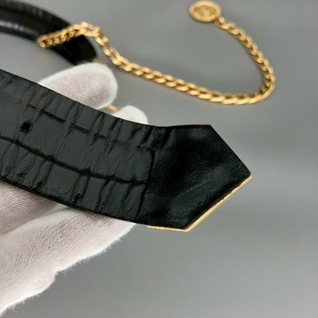 CHANEL (シャネル) ヴィンテージ ココマーク ロゴ チェーン ベルト