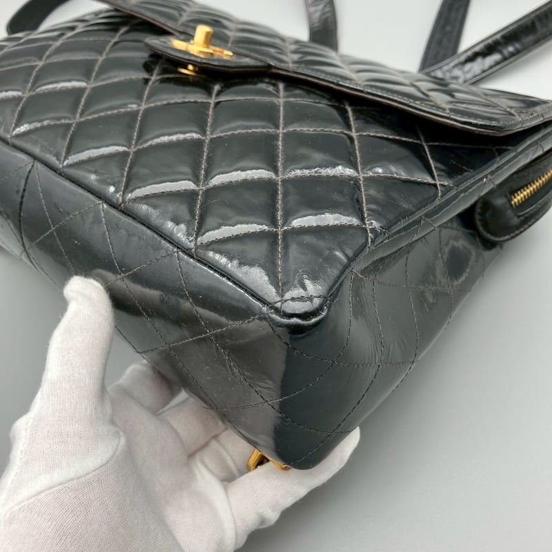 CHANEL (シャネル) ヴィンテージ ココマーク マトラッセ ターン