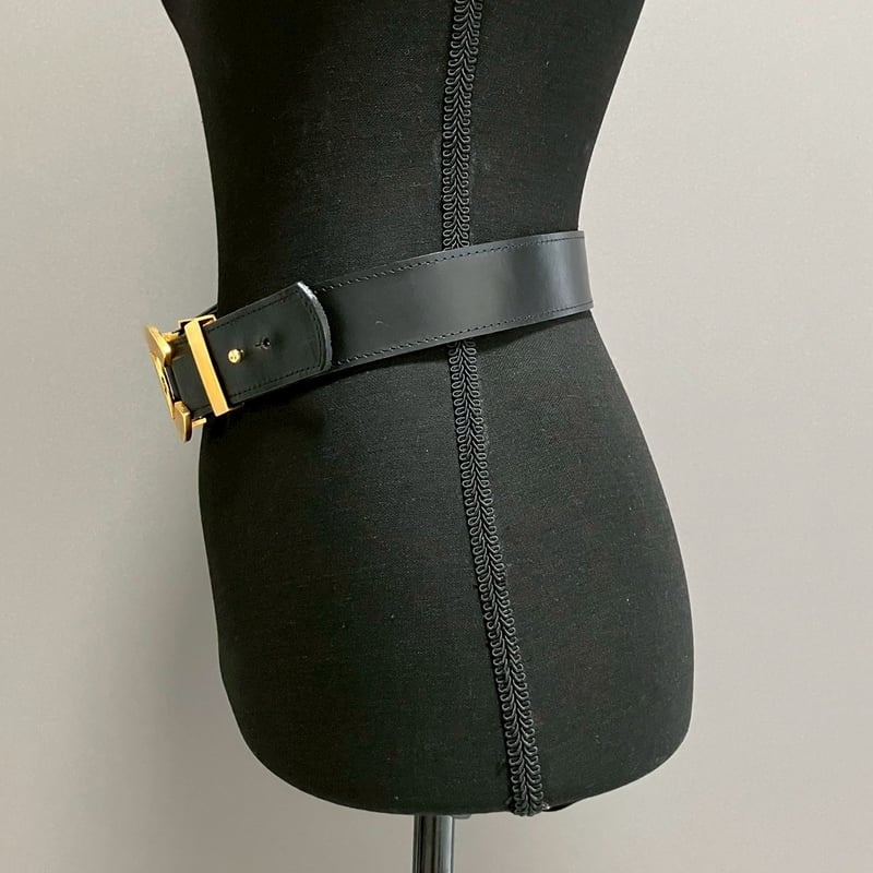 CHANEL (シャネル) ヴィンテージ デカココ ココマーク レザー