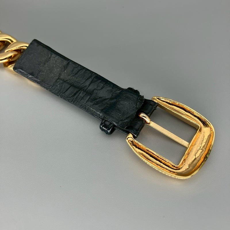 CHANEL (シャネル) ヴィンテージ チェーン レザー ベルト | Cattleya Vi