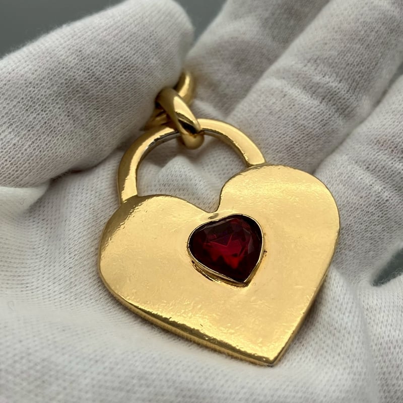 CHANEL (シャネル) ヴィンテージ ハート 2連 チェーンベルト