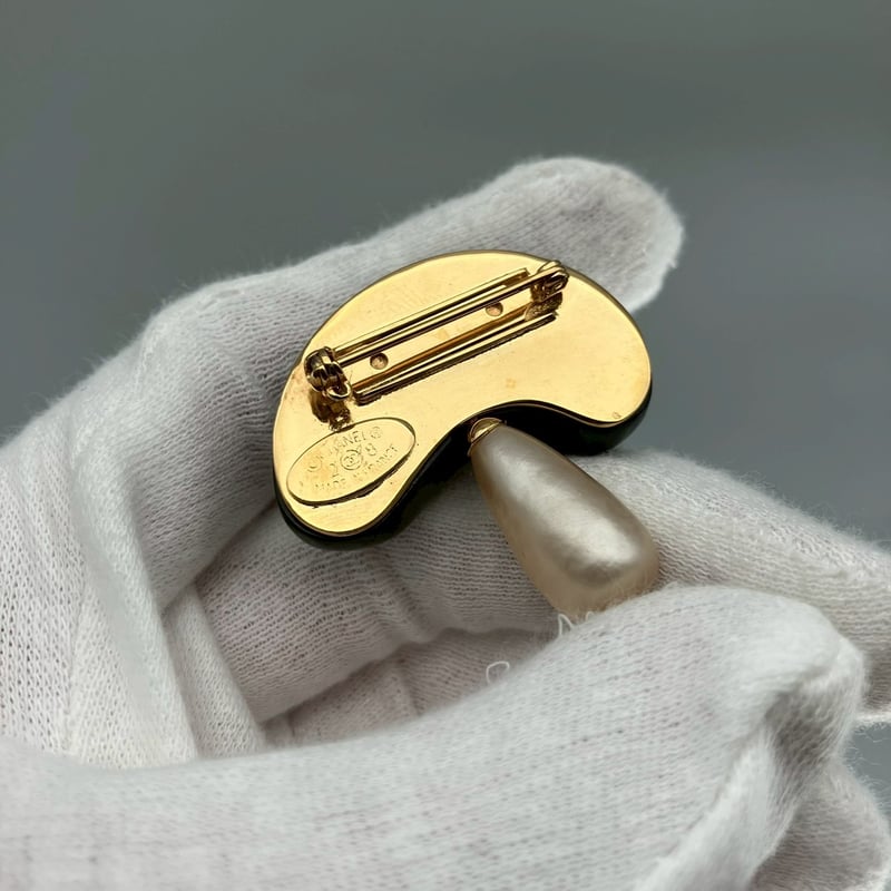 CHANEL (シャネル) ヴィンテージ キノコ マッシュルーム パール
