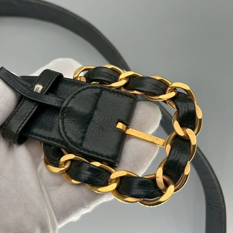 CHANEL (シャネル) ヴィンテージ ココマーク ベルト