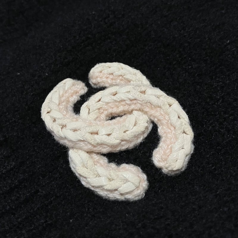 CHANEL/シャネル/ココマーク/カシミヤ/帽子/ニット帽 CHANEL/シャネル/ココマーク/カシミヤ/帽子/ニット帽