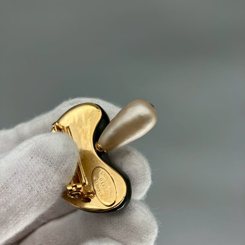 CHANEL (シャネル) ヴィンテージ キノコ マッシュルーム パール