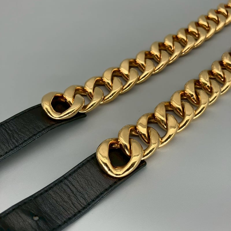 CHANEL (シャネル) ヴィンテージ チェーン レザー ベルト | Cattleya Vi