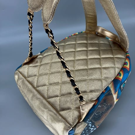 CHANEL (シャネル) ヴィンテージ ココマーク グラフティ リュックサック バックパック