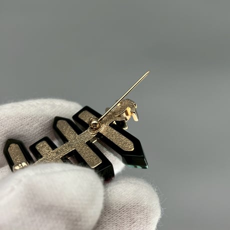 CHANEL (シャネル) サインボード ロゴ ココマーク ブローチ