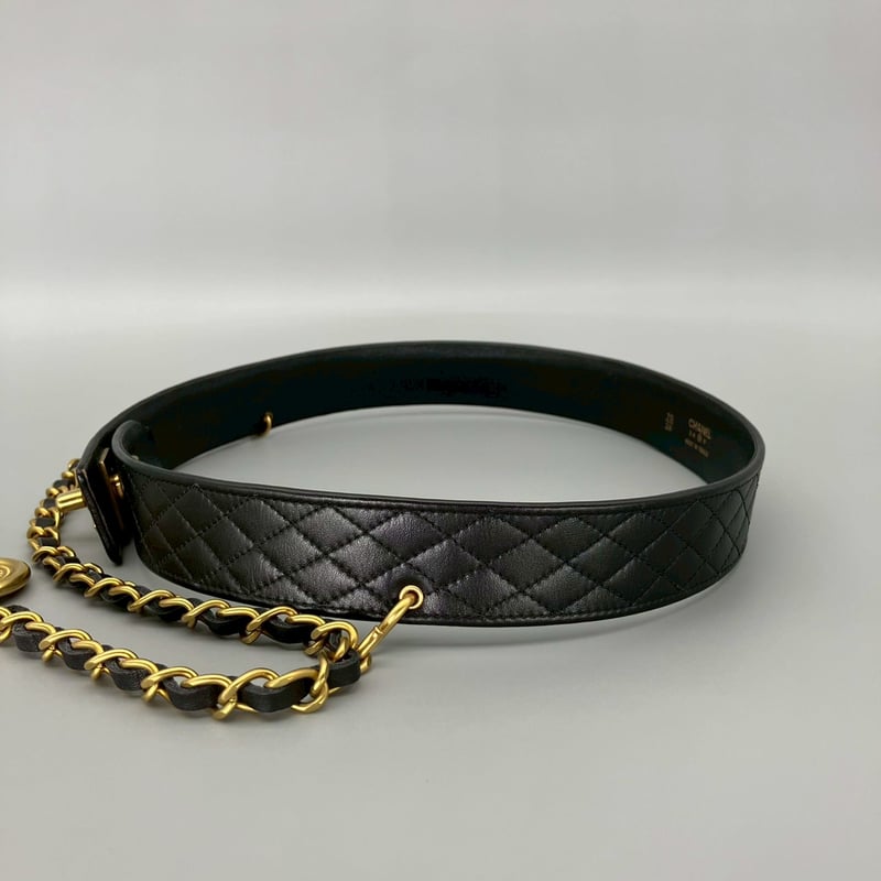 CHANEL (シャネル) ヴィンテージ マトラッセ ココマーク ターンロック