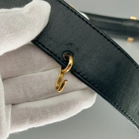 CHANEL (シャネル) ヴィンテージ ココマーク ロゴ チェーン ベルト