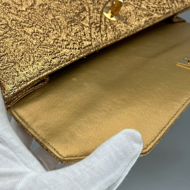 CHANEL (シャネル) ヴィンテージ ターンロック ココマーク ゴールド