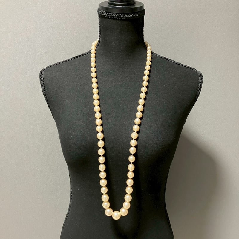 CHANEL (シャネル) ヴィンテージ パール ロングネックレス | Cattleya
