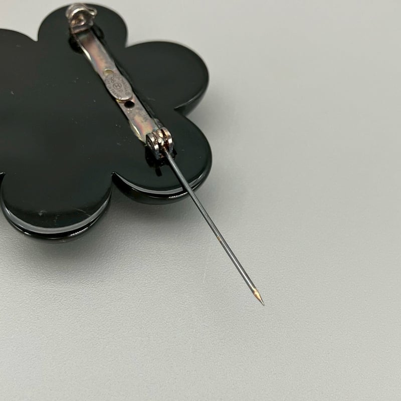 CHANEL (シャネル) ヴィンテージ カメリア ココマーク ブラック