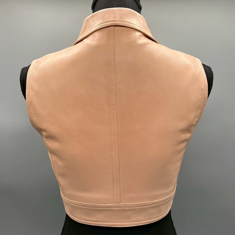 CHANEL (シャネル) ヴィンテージ ラムスキン レザー ベージュ