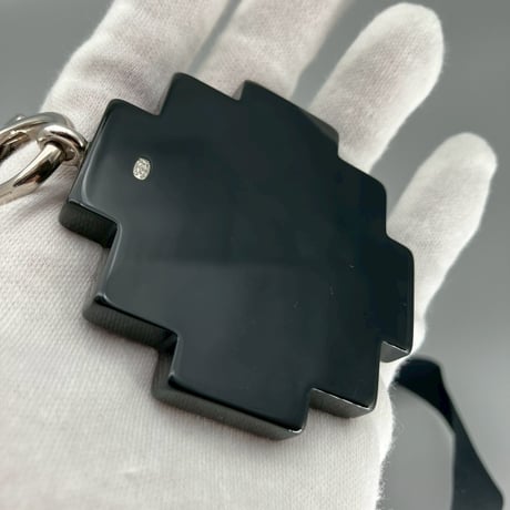CHANEL (シャネル) ラインストーン ココマーク ネックレス