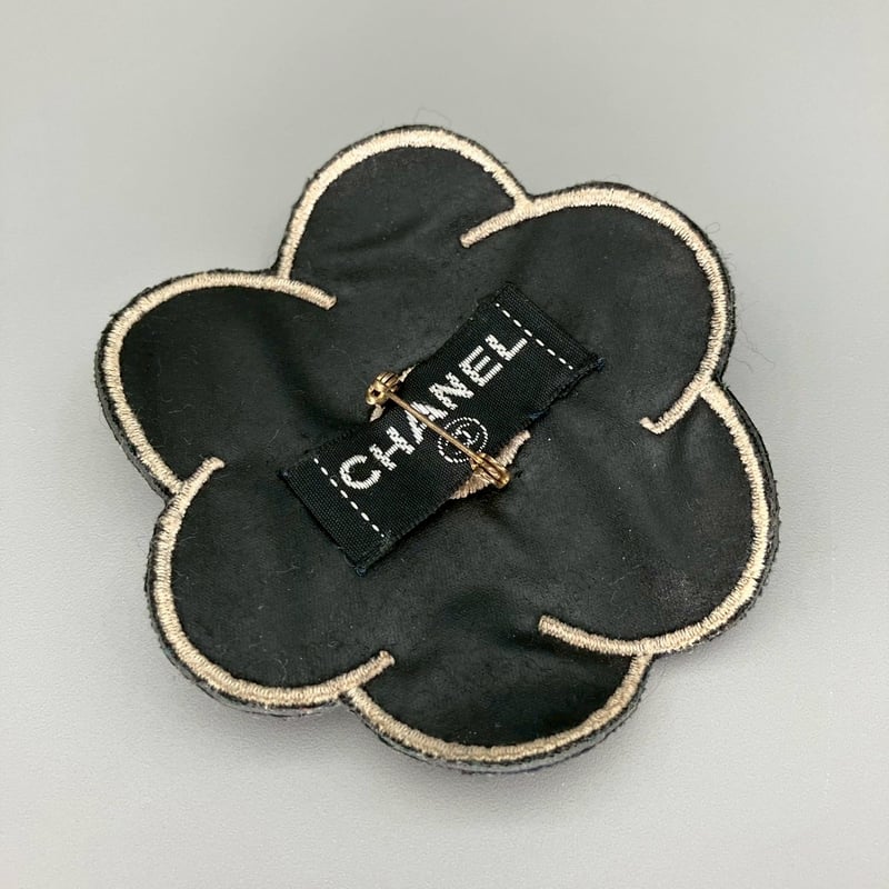 CHANEL (シャネル) ヴィンテージ カメリア ココマーク ブローチ