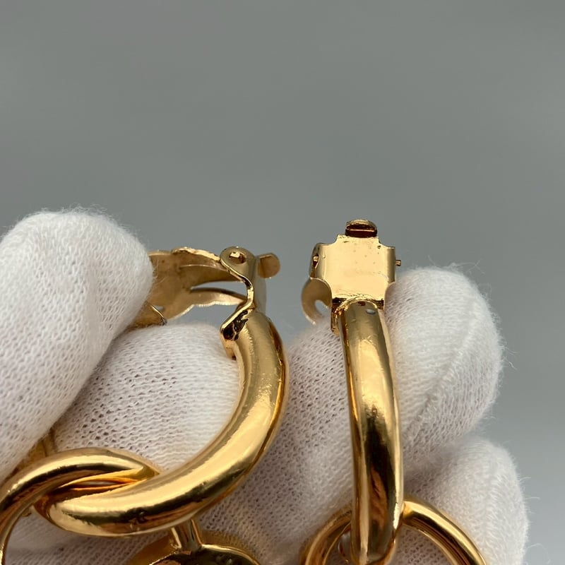 箱付き CHANEL スカーフ 宝石柄 グリポア ヴィンテージ CHANEL シャネル グリポワガラスジュエリー柄 シルクスカーフ