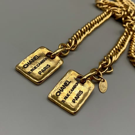 CHANEL (シャネル) ヴィンテージ 31 RUE CAMBON ラリアット ネックレス