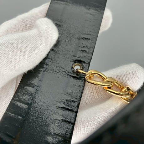 CHANEL (シャネル) ヴィンテージ ココマーク ロゴ チェーン ベルト
