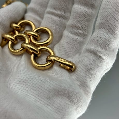 CHANEL (シャネル) ヴィンテージ ハート 2連 チェーンベルト