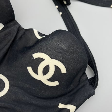 CHANEL (シャネル) ヴィンテージ ロゴ ココマーク ビキニ 水着 スイムウェア