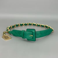 CHANEL (シャネル) ヴィンテージ 31 RUE CAMBON レザー チェーン ベルト