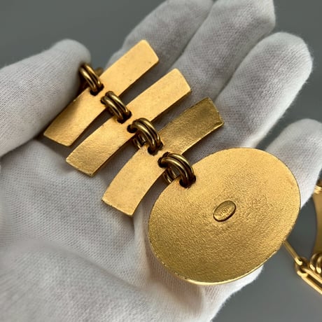 CHANEL (シャネル) ヴィンテージ デカココ ココマーク パール ネックレス