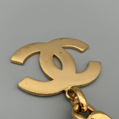 CHANEL (シャネル) ヴィンテージ デカココ ココマーク ロングチェーン ネックレス