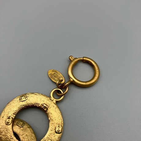 CHANEL (シャネル) ヴィンテージ ココマーク ラウンド ネックレス