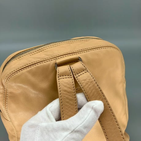 CHANEL (シャネル) ヴィンテージ デカココ ココマーク ベージュ リュックサック バックパック